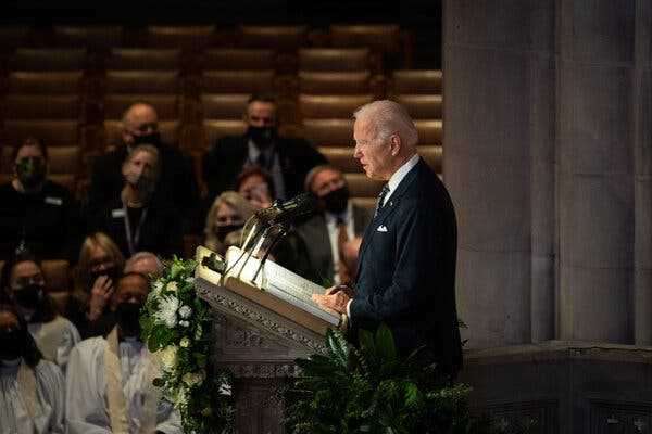 Biden Lauds Dole at Funeral, Says He ‘Lived by a Code of Honor’ | INFBusiness.com