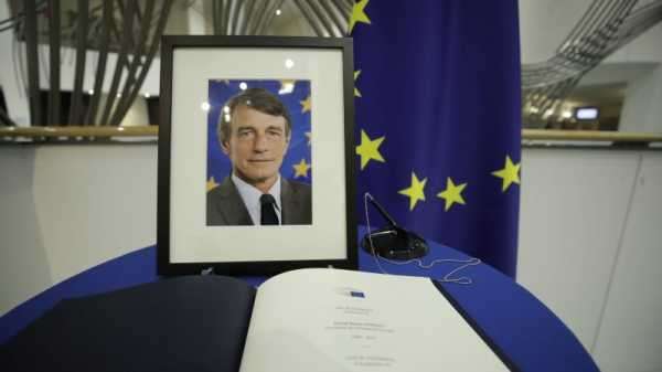 EU flags at half-mast after death of parliament speaker Sassoli | INFBusiness.com