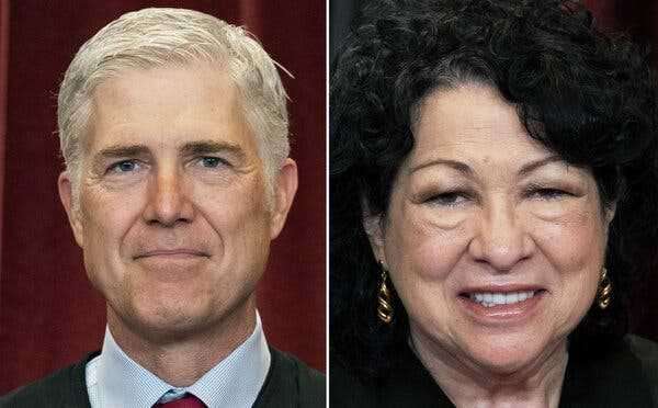 Sotomayor and Gorsuch Address Reports of Conflicts Over Masks | INFBusiness.com