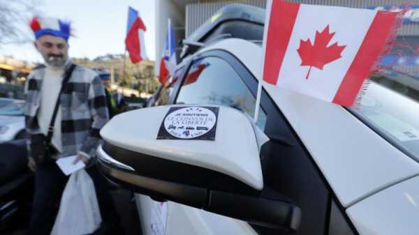 Waving Canadian flags, French ‘freedom convoy’ heads to Brussels | INFBusiness.com