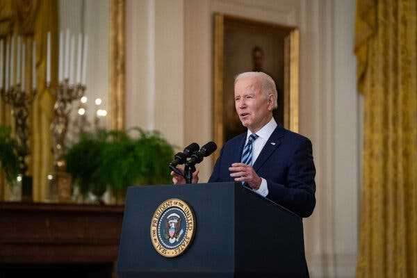 Biden Denounces Putin's Actions in Ukraine | INFBusiness.com