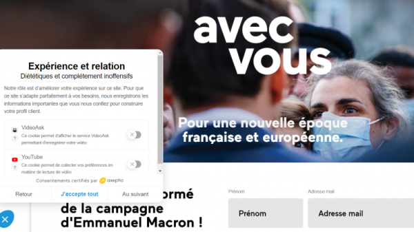 No French election campaign website is fully GDPR-compliant | INFBusiness.com