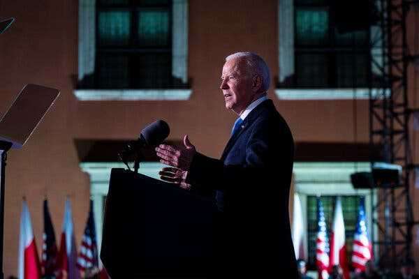 After Biden’s Fiery Speech, Nine Unscripted Words Reverberate | INFBusiness.com