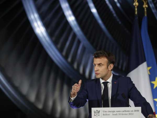 Macron, up for re-election, promises €50 billion for green transition  | INFBusiness.com