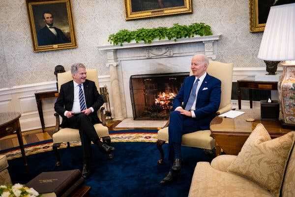 Finland, Neutral but Nervous, Discusses Defense With Biden | INFBusiness.com