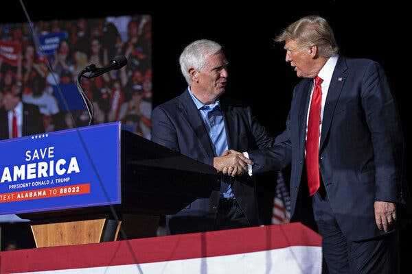 Trump Rescinds Endorsement of Mo Brooks for Senate in Alabama | INFBusiness.com