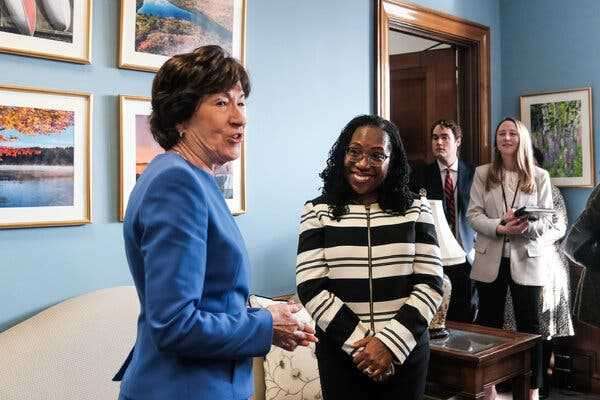 Collins to Back Jackson for Supreme Court, Giving Her a G.O.P. Vote | INFBusiness.com