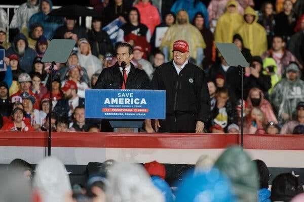 Dr. Oz, Rallying With Trump in Pennsylvania, Meets a Damp Reception | INFBusiness.com