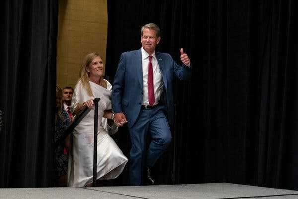 Brian Kemp trounces Trump-backed David Perdue in a Republican primary battle for Georgia governor. | INFBusiness.com