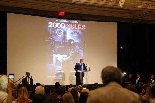 ‘2000 Mules’ Repackages Trump’s Election Lies | INFBusiness.com