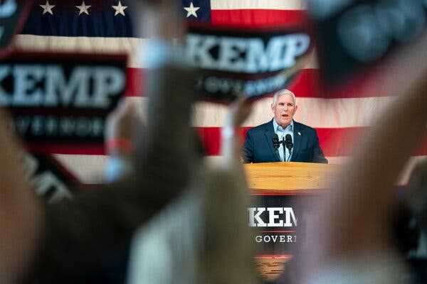 Pence Rallies for Kemp on Eve of Georgia’s G.O.P. Primary for Governor | INFBusiness.com