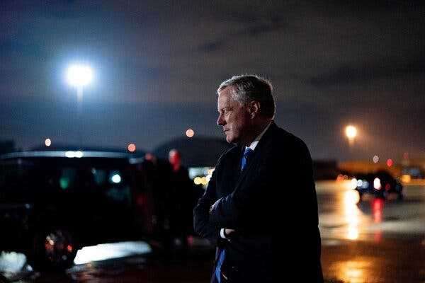 Testimony Paints Mark Meadows as Unwilling to Act as Jan. 6 Unfolded | INFBusiness.com