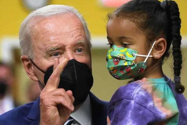 Biden addresses the start of Covid vaccinations for very young children. | INFBusiness.com