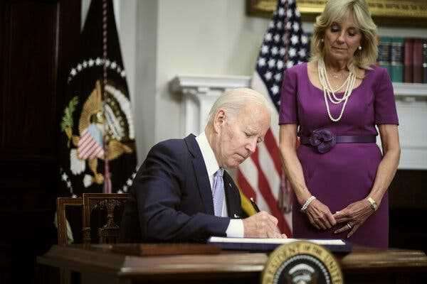 Biden Signs Bipartisan Gun Bill Into Law | INFBusiness.com