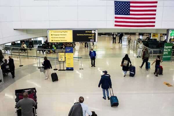 The U.S. will lift a virus testing mandate for international air travelers on Sunday. | INFBusiness.com