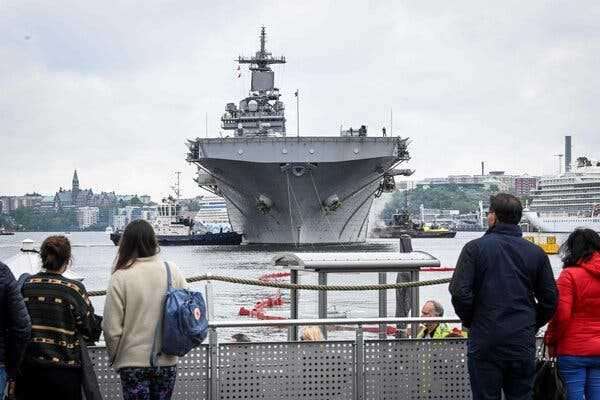 U.S. Warship Arrives in Stockholm for Military Exercises, and as a Warning | INFBusiness.com