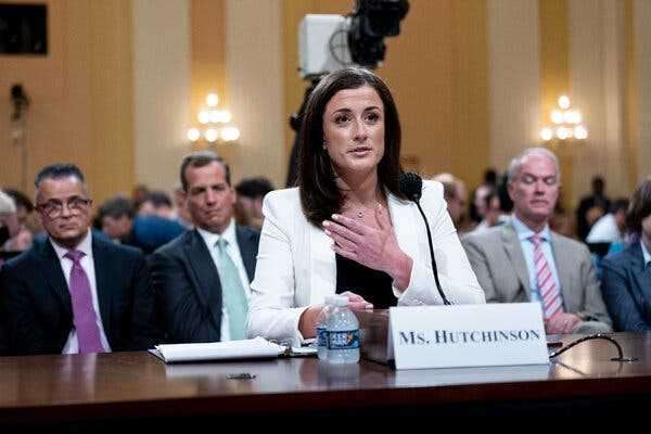 Key Questions Posed by Cassidy Hutchinson’s Testimony | INFBusiness.com