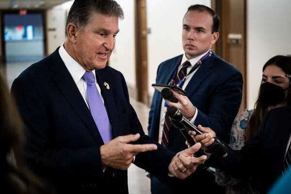 Manchin, in a Reversal, Agrees to Climate and Tax Package | INFBusiness.com
