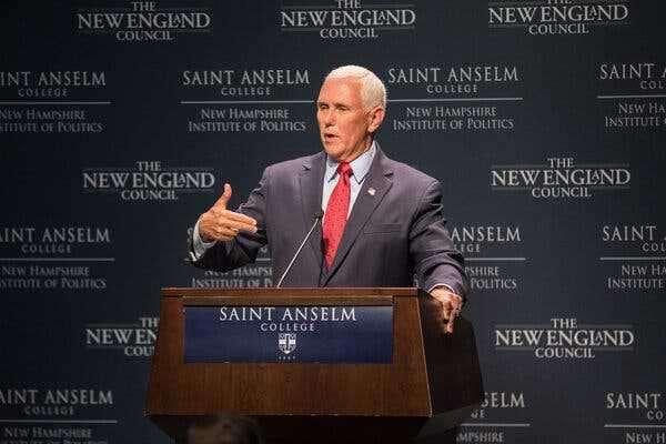 Pence Calls on Republicans to Stop Assailing the F.B.I. After Trump Search | INFBusiness.com