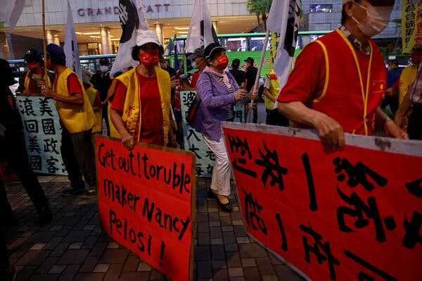 Nancy Pelosi Arrives in Taiwan, Drawing a Sharp Response From Beijing | INFBusiness.com