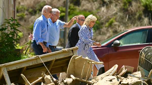 Biden Tours ‘Heartbreaking’ Kentucky Flood Damage | INFBusiness.com