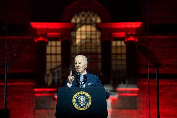 Americans Think Our Democracy Is on the Brink. So Does Biden. | INFBusiness.com