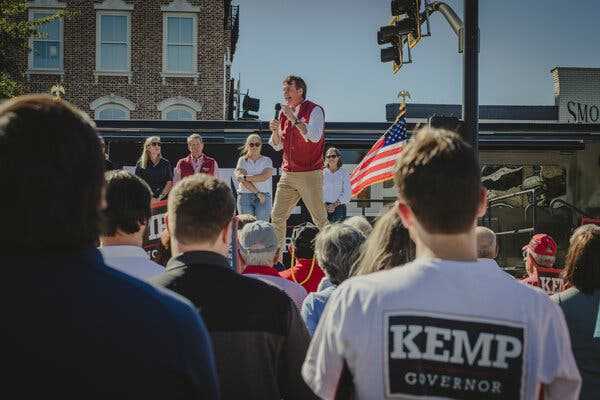 Youngkin Stumps With Kemp in Georgia, Urging Conservatives to Vote | INFBusiness.com