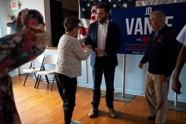 As J.D. Vance Courts Ohio, His Fealty to Trump Proves Double-Edged | INFBusiness.com