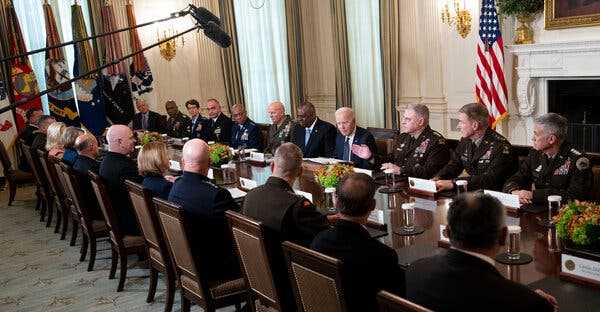 Top U.S. General Urges Diplomacy in Ukraine While Biden Advisers Resist | INFBusiness.com