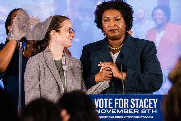Eager to Grab National Spotlight, Abrams Falls Again on Georgia Stage | INFBusiness.com