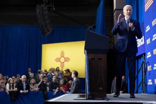 Biden Pitches Economy to a Skeptical Public in New Mexico | INFBusiness.com