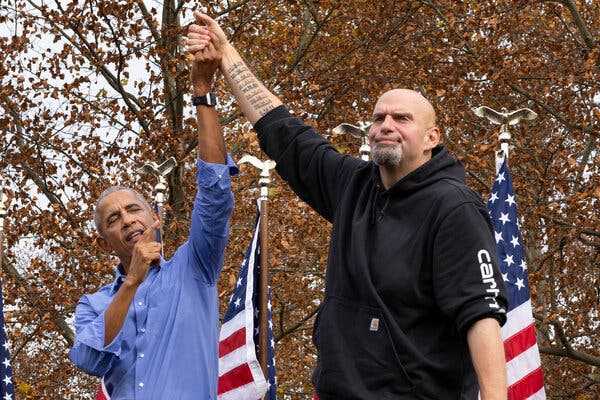 At Fetterman Rally, Obama Mocks Oz and Tells Crowd to Vote for Democracy | INFBusiness.com
