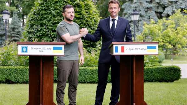 Macron, Zelenskyy discuss peace after controversial comments | INFBusiness.com