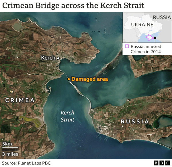 Crimea bridge: How Russia is rebuilding its vital link | INFBusiness.com