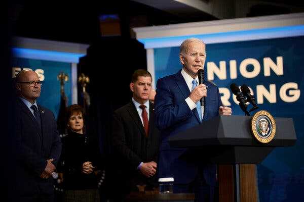 Biden Devotes $36 Billion to Save Union Workers’ Pensions | INFBusiness.com