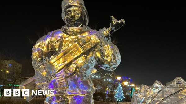 Ice soldiers mark Russia's very patriotic Christmas | INFBusiness.com