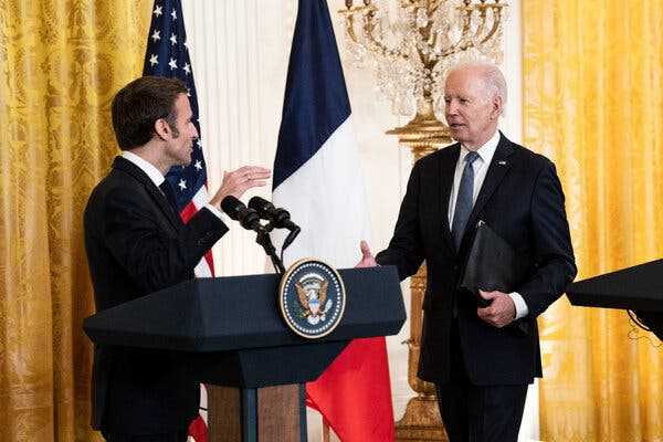 Biden and Macron: A Bond Built on a Birthday Wish, Ice Cream and 30 Phone Calls | INFBusiness.com