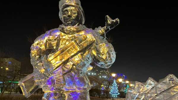 Ice soldiers mark Russia's very patriotic Christmas | INFBusiness.com