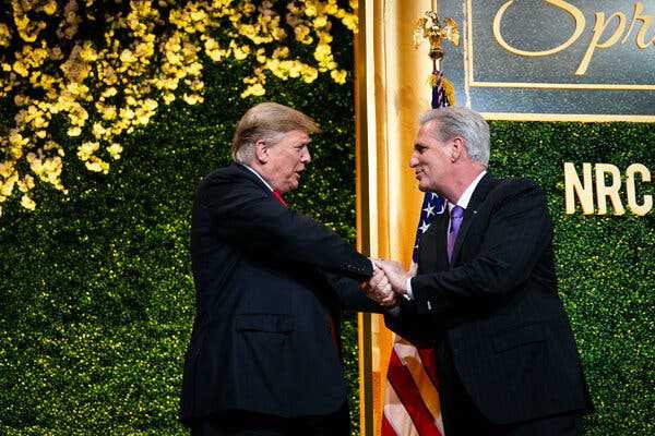 Trump Calls on Republicans to Embrace McCarthy for Speaker | INFBusiness.com