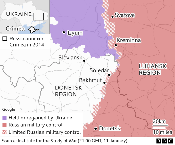 Ukraine war: Soledar devastation revealed in satellite images | INFBusiness.com