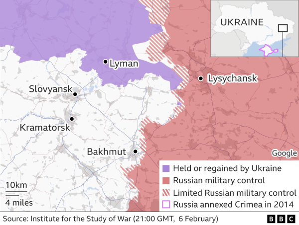 Ukraine war: Borrowed time for Bakhmut as Russians close in | INFBusiness.com