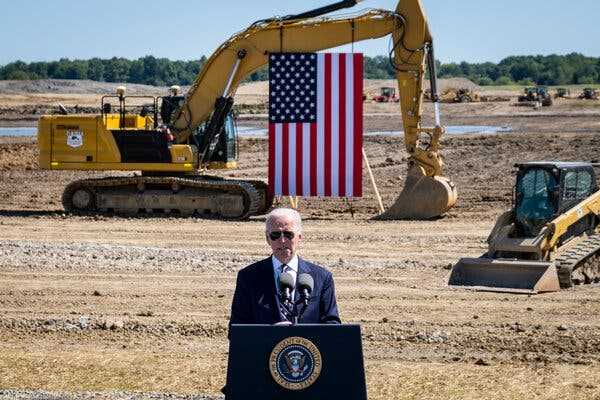 Biden Breaks Ground on a Huge Project: Winning Back the White Working Class | INFBusiness.com