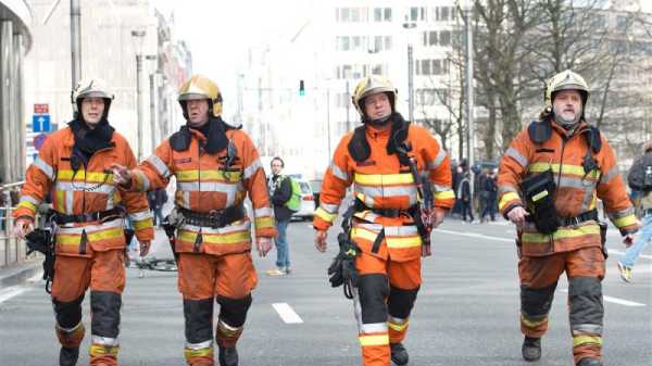Belgian firefighters protest working conditions, pension reform plans | INFBusiness.com