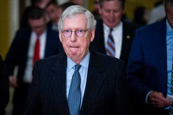 Mitch McConnell Hospitalized After Tripping at Washington Hotel | INFBusiness.com