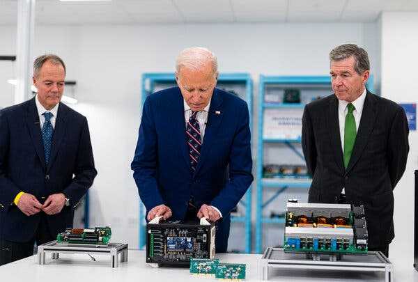 Biden Highlights Economic Investments Ahead of Expected 2024 Announcement | INFBusiness.com