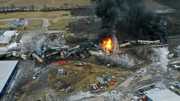 Just Dept. Sues Norfolk Southern Railroad East Palestine Train Fire | INFBusiness.com