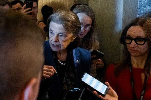 G.O.P. Vows to Block Feinstein Swap, Leaving Democrats in a Conundrum | INFBusiness.com