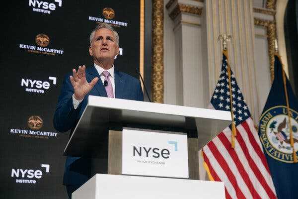 McCarthy Proposes One-Year Debt Ceiling Increase Tied to Spending Cuts | INFBusiness.com