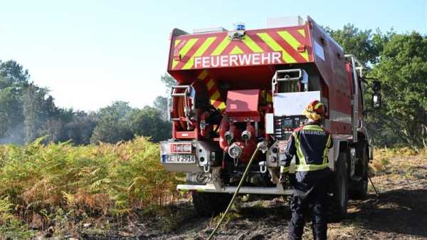 Belgium hit by forest fire, German firefighters help | INFBusiness.com