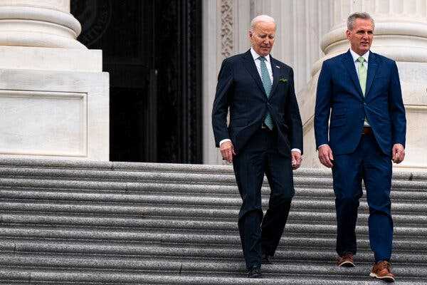 Biden and McCarthy to Discuss Debt Limit as a Possible Default Looms | INFBusiness.com